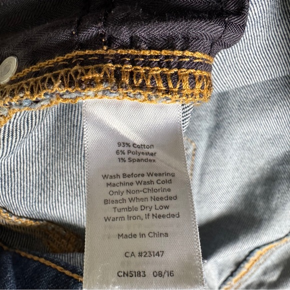 Talbots Flawless Five Pocket Slim Ankle Jeans Women’s Size 14 Blue Stretch Denim - Picture 12 of 13